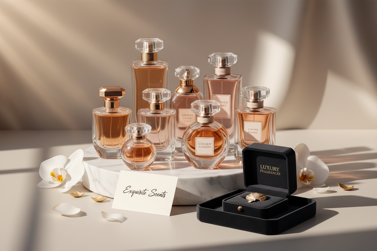 Imagen de perfumería elegante