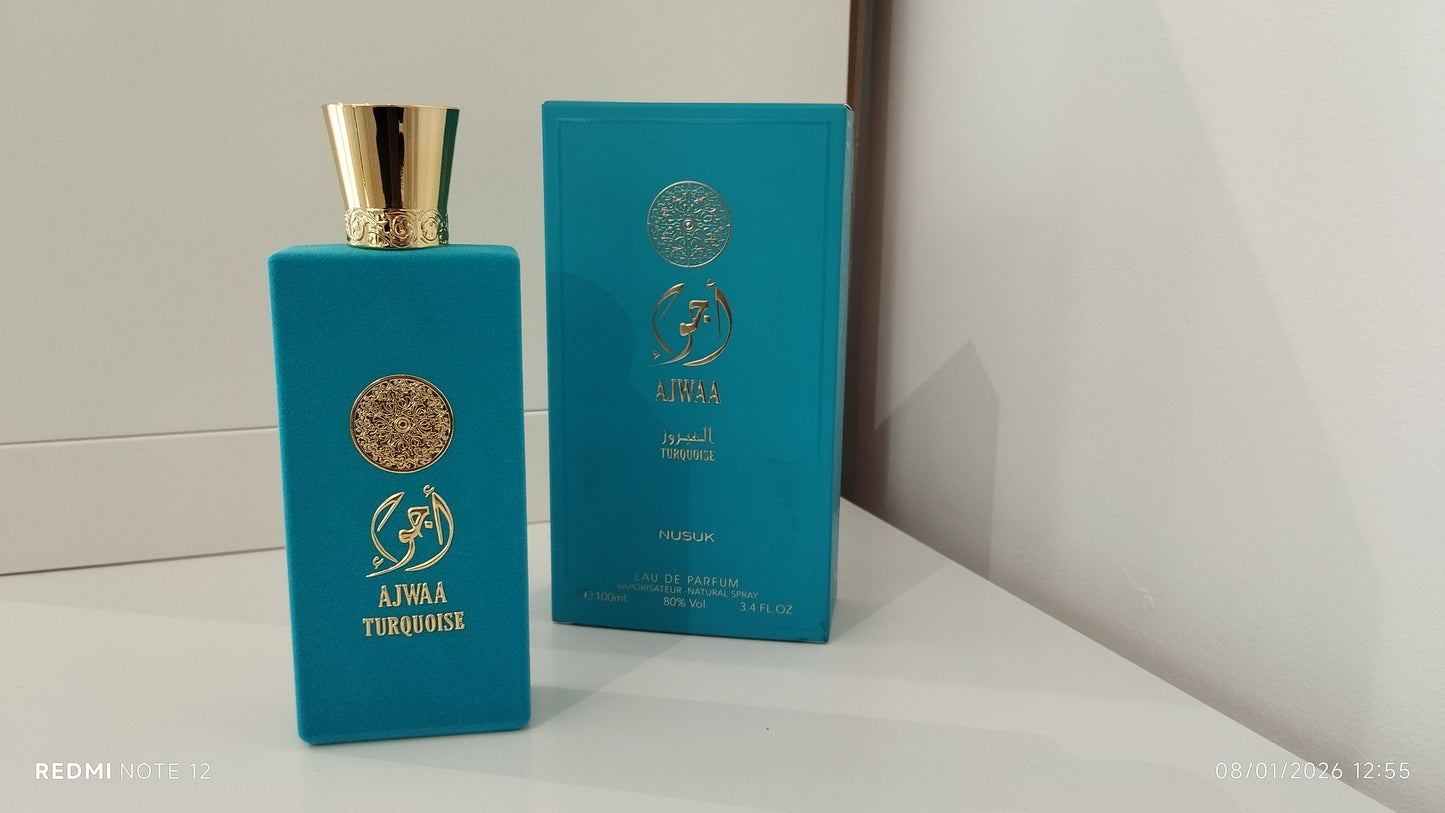 Ajwaad turquoise nusuk